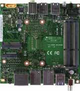 10 Industrial Motherboards NITX-BD1 Intel 5th Gen. Processor Nano-ITX Board with DP x 2, LVDS x 1 and USB Port x 7 Power LED Power Button SATA USB 3.0 x 2 USB 2.