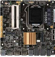 10 Industrial Motherboards EMB-Q87B Mini-ITX, LGA1150 Socket for Intel 4th Gen Core i Series Processor with 12V~24V Wide Range Power Input, USB x 12, DP x 3 SODIMM x 2 COM x 2 SATA 6.