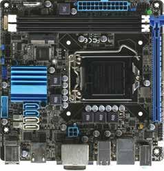 10 Industrial Motherboards EMB-Q77A Mini-ITX Embedded Motherboard with Intel 3rd/2nd Generation Core i7/i5/i3 Processor, USB 3.0 x 4 and SATA3 x 2 DDR3 x 2 up to 16 GB COM x 2 USB 3.0 x 2 SATA 3.