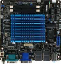 10 Industrial Motherboards EMB-CV1 Mini-ITX Embedded Motherboard with Intel Atom D2550 Processor COM x 3 LPT 4-pin ATX DDR3 800/1066 MHz SODIMM x 2 SATA x 2 Full-size Mini-Card SIM Card Socket
