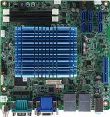 10 Industrial Motherboards EMB-CV2 Embedded Motherboard with Intel Atom D2550 B3 Processor DDR3 1066 SODIMM x 2 SATA2 x 6 PCI-E [x4] x 1 LVDS Features Intel Atom D2550 B3 Processor Intel ICH10R