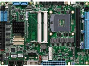 01 Compact Boards PCM-QM77 Compact Board with Intel 3rd Generation Core i7/i5/i3/celeron Mobile Processor DDR3 PCI PCI-E [x16] CPU Fan ATX SYS Fan LPT msata Inverter LVDS DVI VGA LAN x 2 DIO SATA x 2