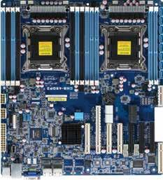 12 Xeon Industrial Server Motherboards CMB-A9DP2 High Performance Server Board with Dual Intel Xeon Processors DDR3 204-pin memory slot Power LAN VGA PCI-E [x8] PCI-E [x16] PCI-E [x8] SATA/SAS Hard