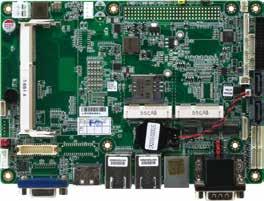 02 EPIC Boards EPIC-BDU7 EPIC Board with 5th Generation Intel Core i Series ULT Processor SoC DDR3L SODIMM LVDS SIM (Support by Mini-Card #1) PCI-104 (Optional) LPT/DIO USB x 4 SATA COM x 4 Mini-Card