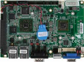 03 SubCompact Boards GENE-A55E 3.5 SubCompact Board with AMD G-series T16R Processor Digital IO PC/104 Front Panel Connector IO SATA IO LPT USB2.