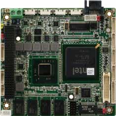 04 PC/104 Modules PFM-LNP PC/104 Module with Intel Atom N450 Processor Front Panel LAN LED Keyboard & Mouse Power USB SATA SATA Power COM VGA LVDS Features Intel Atom N450 1.