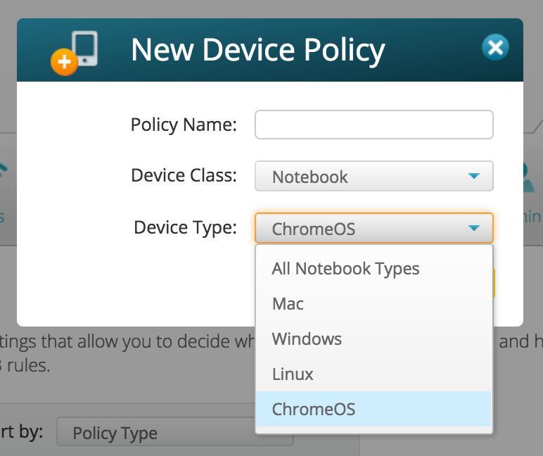 Manage Chrome Devices Identify Chromebooks - Device Class: Notebook - Device Type: