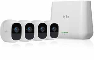 Arlo Pro 2 comes with 7 days of free cloud recordings without a contract or a monthly fee, motion and sound activated alerts that are sent straight to your smartphone, and a 100-decibel smart siren