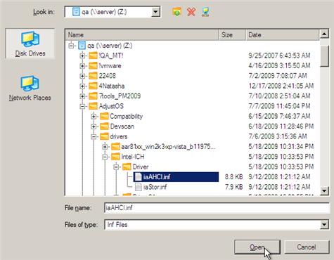 22 Extra Scenarios Adding specific drivers Our WinPE environment offers excellent hardware support. Anyway you ve got the option to add drivers for specific hardware with a handy dialog.