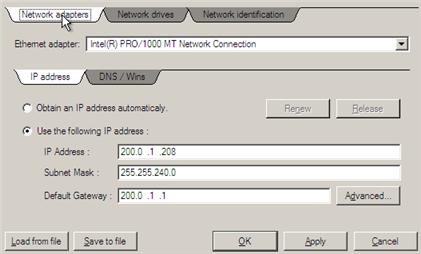 Configuring network If your local network has a DHCP server, a network connection will be automatically configured once our WinPE environment has been started up.