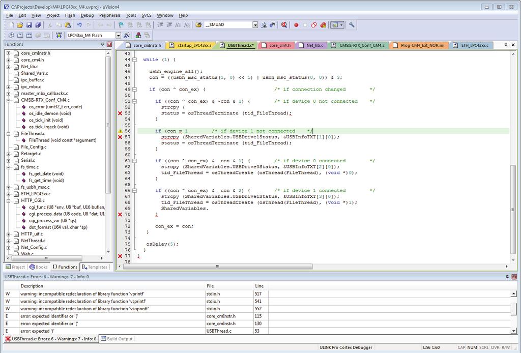 Develop µvision IDE µvision integrates a robust editor, project manager and build facility for efficient software development.