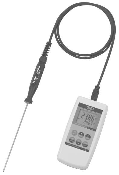 Testing and Calibration Technology Hand-Held Thermometer Model CTH 6200 WIKA Data Sheet CT 51.