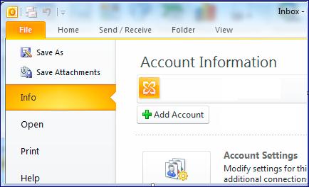Microsoft Outlook2010 elektroninio pašto kliento konfigūravimas Žemiau pateikta instrukcija kaip susikonfigūruoti savo elektroninį paštą vartotojams, turintiems elektroninio