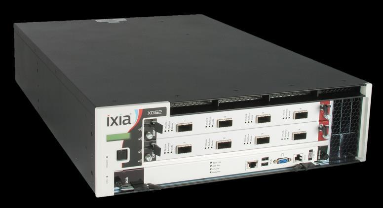 XGS2 CHASSIS PLATFORM DATA SHEET FLEXIBLE, PORTABLE 2-SLOT CHASSIS Ixia test systems deliver the industry s most comprehensive solutions for the security, performance, functional, and conformance
