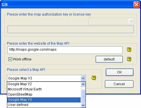 Feature Guide V8.5.5 3.3 New Maps Added for GPS Tracks Playback In additional to the existing maps, you can now play back GPS tracks from devices in two new maps: Google Map V3 and OpenStreetMap.