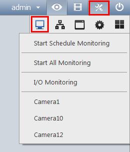 2.3 Start Monitoring After setting up cameras and the live view, be sure to start monitoring the cameras to activate the following functions. Recording (See Section 3.