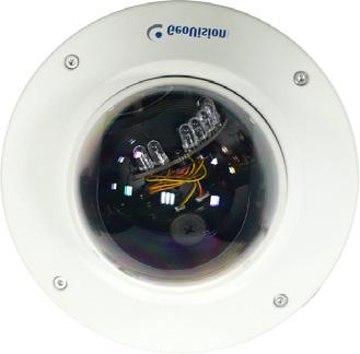 12 Vandal Proof IP Dome (Part I) 12.4 Connecting the Camera Connect your Vandal Proof IP Dome to power, network and other cables. 12.4.1 Wire Definition The cables for Vandal Proof IP Dome are illustrated and defined below.