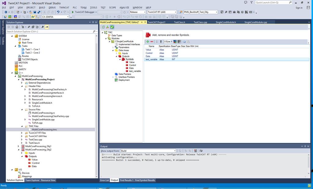 4.3 Using a TMC File The TMC file, with its associated editor GUI, defines the functionality