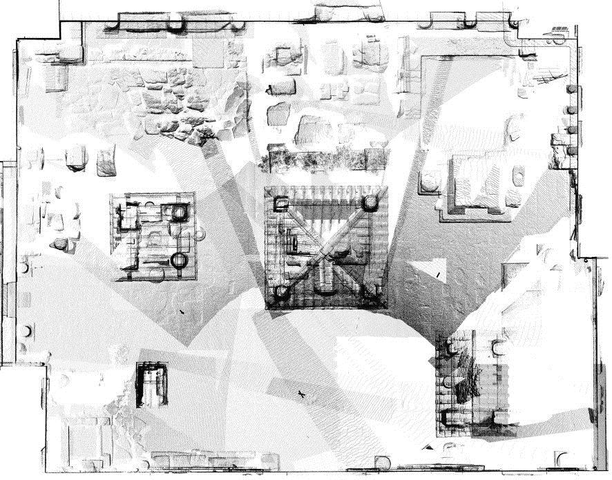 Architettura, from the Architecture Faculty in Florence, this survey was a part of the complete survey of the entire Museum and Soprintendenza Archeologica, developed as a scientific agreement