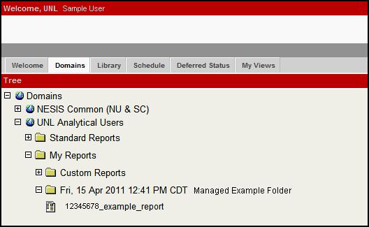 Managed Reporting: The third distribution setting is Managed Reporting.