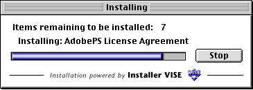 Installing the Printer Driver Mac OS 8.6/9.