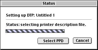 7 Click the button on the PostScript Printer Description (PPD)