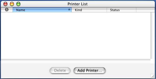 Installing the Printer Driver Connecting with a USB Cable (Mac OS X) Connect the printer to the PC with an USB 1 cable. Turn the Power Switch of your machine ON.