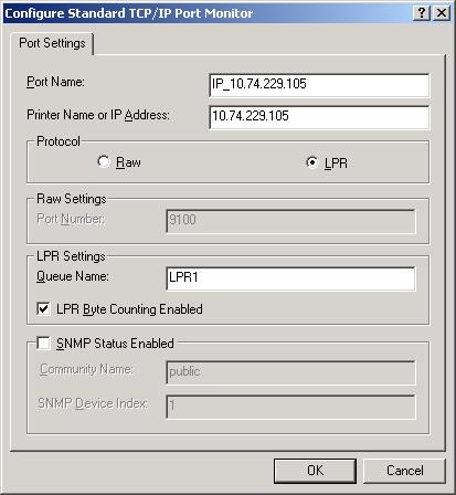 Installing the LPR (Line Printer Remote) Monitor Windows 2000/Windows