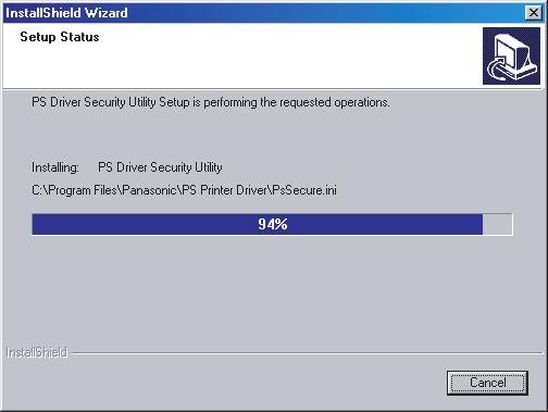 want to place a shortcut to PS Security Utility