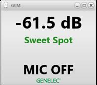 Genelec Loudspeaker Manager (GLM) 2.0 - System Operating Manual page 28 of 55 Bypass AutoCal Button When this is active, all AutoCal optimized acoustic settings are bypassed.