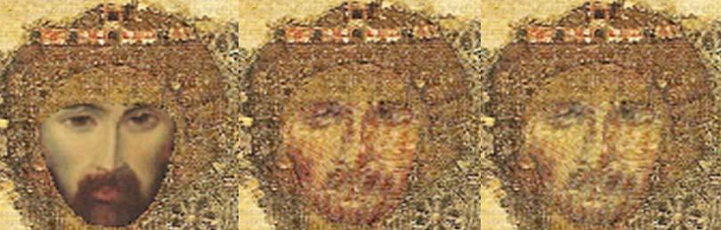 An experimental evaluation has proven the efficiency of using a BSSM in Byzantine style preservation during the process of shape restoration.