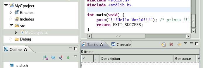 c files are opened with the C/C++ editor Some editors do not just edit raw text When an editor opens on a resource, it