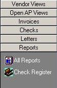 Generating & Printing Reports Generating Regular Reports (Reports Other Than Check Register) To generate any report other than the Check Register report, do the following: 1 If the Reports label bar