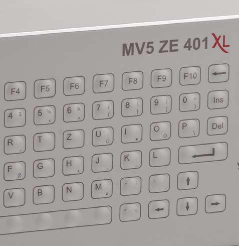 Central control unit MV5 ZE 401 The central control unit MV5 ZE 401 XL with the dimension of 19 is the all-rounder of all MARKATOR controllers. It is designed especially for industrial marking jobs.