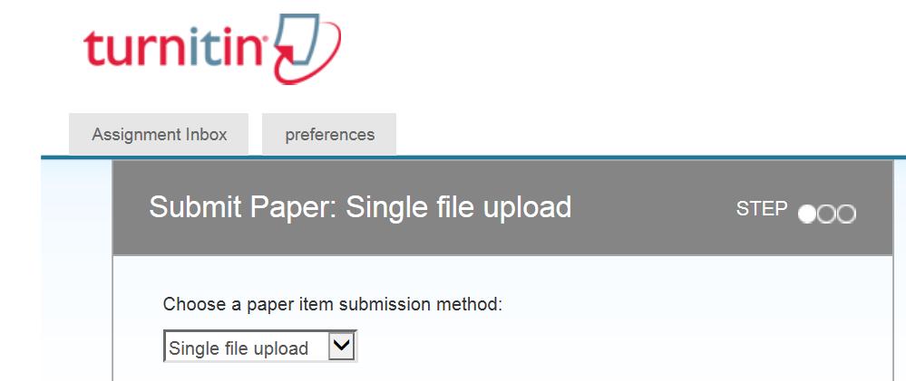 Complete the Submission Title field by entering the name of the paper.