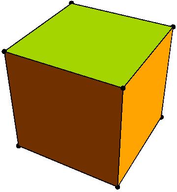 be seen in Figure 3.. Table : Inflations of the Cube ɛ = 0 ɛ = 0. ɛ = 0.2 ɛ = 0.3 ɛ = 0. ɛ = 0.5 Now we will determine the volume of the inflated cube as a function of ɛ.