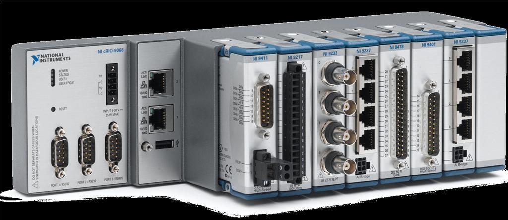 The Redesigned CompactRIO System NI LabVIEW System Design Program with LabVIEW Real-Time and LabVIEW FPGA modules Quickly port existing LabVIEW applications Ultra Rugged -40 to 70 C operating