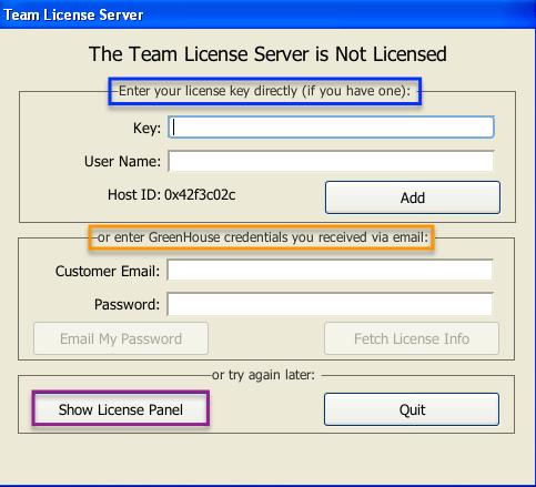 The Team License Server will already be available through your file system in: C:Program Files (x86)eggplant To license it, launch the Team License Server from this location.