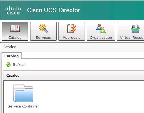 Demonstration Steps Requesting a Secure Application Container 1. On the desktop, double click the UCSD Login shortcut to log in to UCS Director (demouser/c1sco12345). Figure 44.