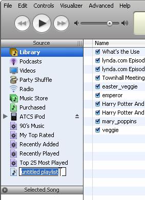 How do I set up a playlist in itunes? Once you have music in itunes, you might want to create a few playlists before you transfer music to your ipod. 1.