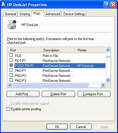 During the client s installation procedure, the system will automatically search for all print servers on the network, and add them into