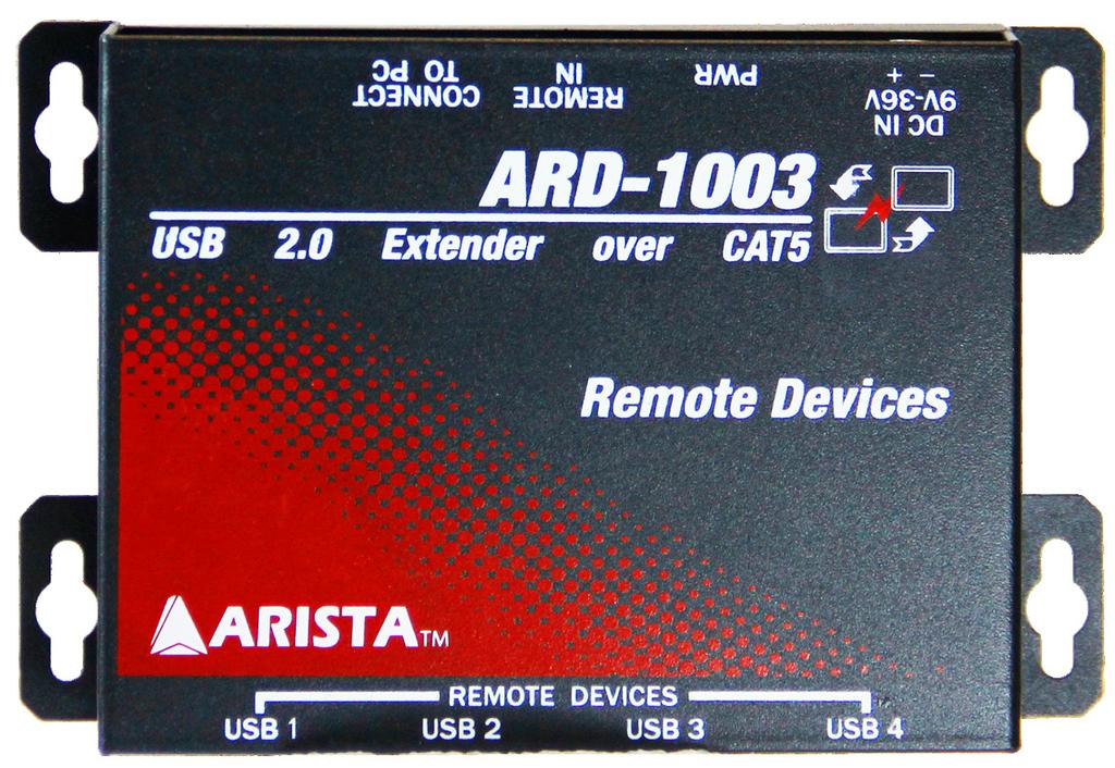 Arista Xtender ARD-1003 USB Digital Extender The Arista Xtender ARD-1003 is a USB extender that extends all types of USB 2.