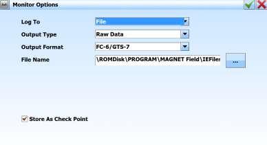 Click the M icon AKA your BMF (Best Magnet Friend). Using this options will allows to easy create a report in Magnet Tools as well to view the points and delta values for XYZ in Magnet field.