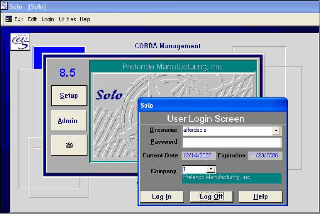 Getting Started Install Solo You can install Solo on either a single workstation, standard installation, or a network installation whereby the data files are placed on a shared network drive.