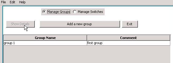Figure 32 - Adding a group After entering the data, click the Save changes button.