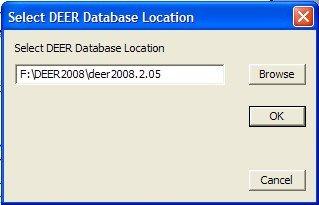 you must choose a local drive. Below, I ve specified a directory called deer2008.2.05 so that I ll always be sure what version of the database is located there.