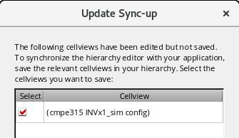 Figure 19: Update Sync-up Hierarchy Editor is a very powerful tool.