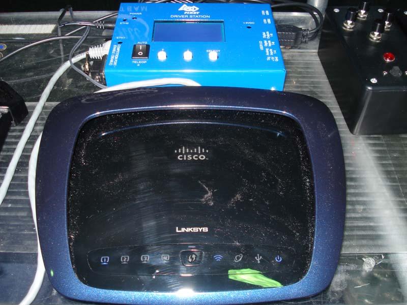 Wireless Router Communicates with on-board