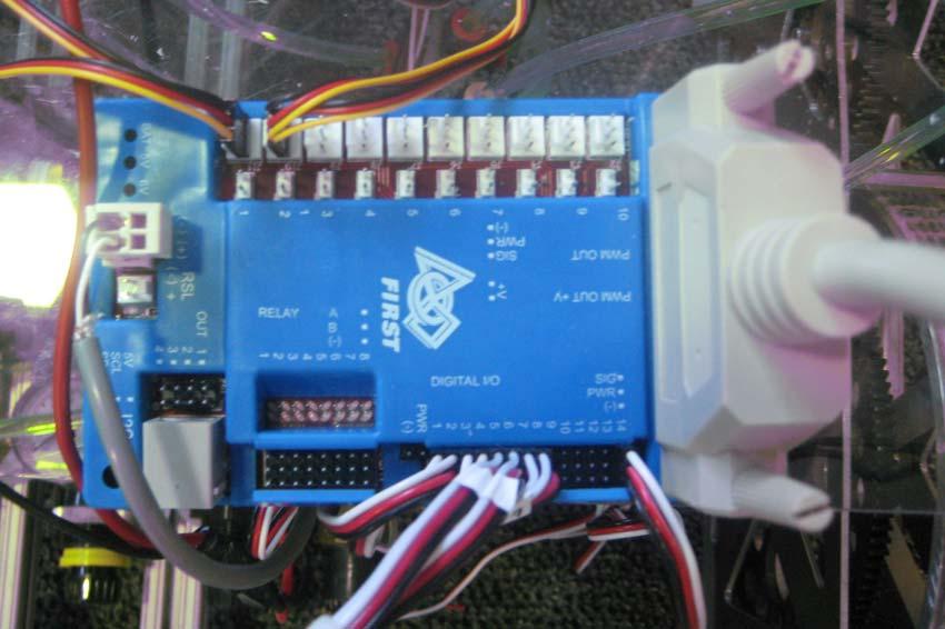 Connected to PD, power distribution board.