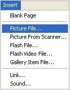Quick Reference Page 31 of 50 Collecting and Sharing Content with Notebook Software Screen captures, images and files from other applications, such as Macromedia Flash, can be brought into Notebook